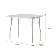 Conjunto Sala de Jantar Palermo com Mesa Retrátil e Cadeiras Ergonômicas Carraro - imagem 3