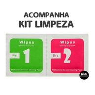 Kit Premium Samsung A56: Capa Anti Impacto Transparente + Película Cerâmica 9D - imagem 3