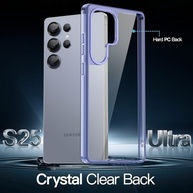 JETech Capa para Samsung Galaxy S25+ Plus 5G: Proteção Transparente Anti-Amarelamento e Anti-Choque (Titânio Azul) - imagem 4