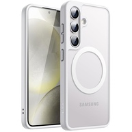 JETech Capa Magnética para Samsung Galaxy S24+ / S24 Plus 5G: Proteção Fosca Translúcida e Compatível com MagSafe - imagem 1