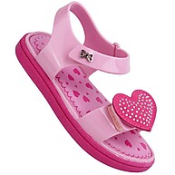 Sandália Infantil Rosa Worldcolors: Conforto e Brilho! - imagem 1