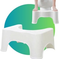 Banquinho Sanitário AM IMPORT - Apoio para Pés e Posição Natural na Evacuação - imagem 2