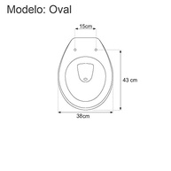 Assento para Vaso Sanitário Universal com Design Moderno e Acabamento Premium - imagem 2