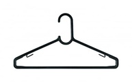 Sanremo Cabide Plástico Adulto para Roupas Leves - Embalagem com 10 Unidades, Linha Easy - imagem 3