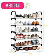 Sapateira Vertical 5 Andares - Organizador Multiúso com 15 Pares, Montagem Fácil e Design Moderno - imagem 2