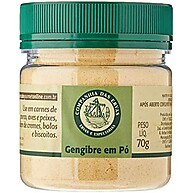 Gengibre em Pó Companhia das Ervas: Sabor e Saúde 70g - imagem 2