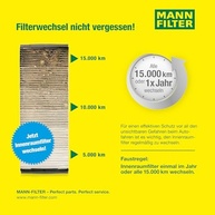 Filtro de Cabine MANN-FILTER CUK 24 003: Ar Puro e Saúde para seu GM Onix, Tracker, Cruze e Equinox - imagem 5