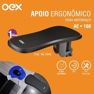 Apoio Ergonômico Oex AE100 para Antebraço - Conforto e Saúde no Trabalho - imagem 5