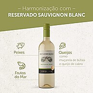 Vinho Chileno Concha y Toro Sauvignon Blanc Reservado 750ml - imagem 4