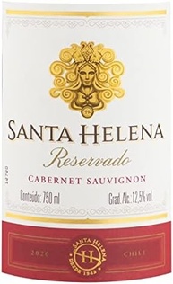 Santa Helena Vinho Reservado Cabernet Sauvignon 750Ml - imagem 2