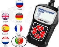 Scanner Automotivo OBD2 KW310 Konnwei: Diagnóstico Rápido e Preciso para Seu Carro - imagem 4