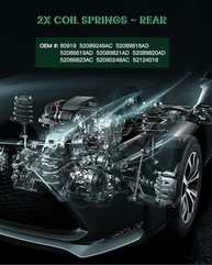 Molas Helicoidais Traseiras SCITOO para Jeep Grand Cherokee 2005-2009 | Conforto e Estabilidade Garantidos - imagem 4