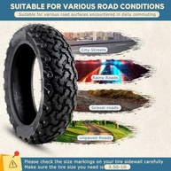 Pneu Knobby 3.50-10 para Scooter: Aventura Off-Road com Segurança e Durabilidade - imagem 5