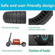 Pneu Sólido 8.5x3.0 para Scooter Elétrica: Xiaomi M365, Zero 8/9, VSETT 8/9, Kugoo e Dualtron Mini - Preto (2 Peças) - imagem 5