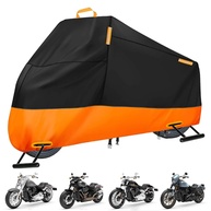 Capa de Moto Premium 300D Impermeável e Resistente - Proteção Total para Harley Davidson e Scooters - imagem 1