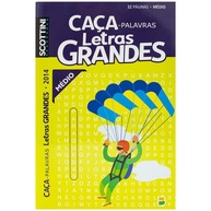 Scottini Caça-Palavras Letras Grandes N.2014: Diversão e Mente Ativa! - imagem 1