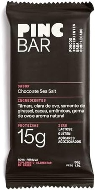 BARRA PROT PINC CHOCOLATE SEA SALT 50G - imagem 1