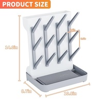 SuoXing Prateleira Vertical de Secagem para Mamadeiras - Organizador com Grande Capacidade e Design Inclinado - imagem 3