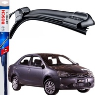 Par de Palhetas Limpador Parabrisa Bosch Aerofit Original Toyota Etios Sedan (2012-2024) - imagem 2