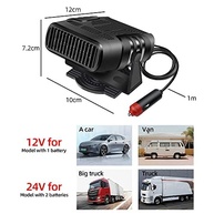 Aquecedor e Ventilador Automotivo Portátil 12V/24V 120W/200W: Desembaça e Climatiza em Segundos! - imagem 3