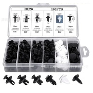 Kit 100 Presilhas Grampo Universal Karbox: Fixação Segura para Parachoque, Parabarro e Painel Automotivo - imagem 1