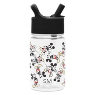 Garrafa Infantil Disney Mickey Mouse Retro com Canudo - Segura, Leve e à Prova de Vazamento - imagem 1