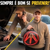 Cabo de Chupeta 1200A 3m Reforçado: Partida Rápida e Segura para Seu Veículo - imagem 3
