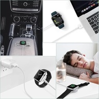 Carregador Magnético USB 10W Danet para Apple Watch 1-9 SE Ultra: Carga Rápida e Segura - imagem 4