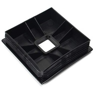 Tampa Ventilada Quadrada 10cm para Para-choques de Trailer - Segurança e Ventilação Essencial - imagem 3