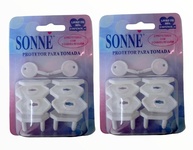 Sonne Protetor de Tomada - Kit com 16 Protetores + 4 Chaves Reserva | Segurança Total para Tomadas 10A - imagem 1