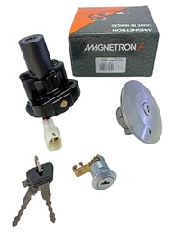 Kit Completo Chave Ignição Magnetron para Yamaha Fazer 250 (2007-2010) - Segurança e Praticidade - imagem 2