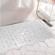 Tapete de Banheiro Box Antiderrapante com Ventosas - Segurança e Conforto em PVC Antimofo - imagem 4