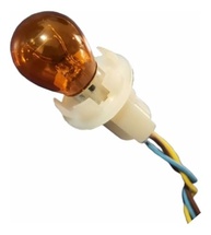 Kit 2 Soquetes Universais Âmbar 2 Polos para Seta de Veículos - Iluminação de Segurança Potente - imagem 3