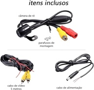 Câmera de Ré Universal com Visão Noturna e Monitor LCD - Segurança e Praticidade - imagem 4