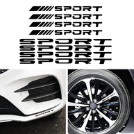 Adesivos Refletivos TOMALL 8 Peças: Estilo Esportivo e Segurança para Seu Carro e Moto - imagem 1