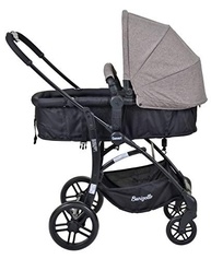 Carrinho de Bebê Convert Capuccino Burigotto: Conforto e Segurança para Passeios Inesquecíveis - imagem 3