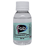 Álcool de Cereais 50ml Fab: Decore Bolos com Segurança! - imagem 1