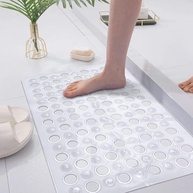 Tapete de Banheiro Box Antiderrapante com Ventosas - Segurança e Conforto em PVC Antimofo - imagem 2