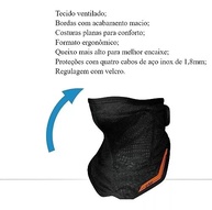 Protetor de Pescoço X11 Ventilado: Conforto e Segurança para sua Pilotagem - imagem 3