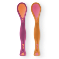 Conjunto de Colheres Flexíveis Funny Meal Rosa - Multikids Baby | Segurança e Conforto na Alimentação do Bebê - imagem 1