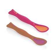 Conjunto de Colheres Flexíveis Funny Meal Rosa - Multikids Baby | Segurança e Conforto na Alimentação do Bebê - imagem 4