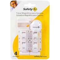 Safety 1st Trava Magnética Branca - Segurança Inteligente para Armários e Gavetas - imagem 2