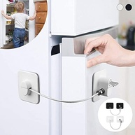 Trava de Segurança com Chave para Portas e Gavetas - Proteja sua Criança sem Furar - imagem 3