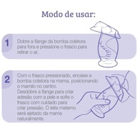 Bomba Tira-Leite Manual Portátil com Design Ergonômico e Segurança Livre de BPA - imagem 4