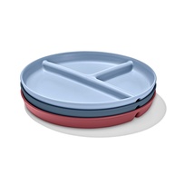 OXO Tot Pratos Divididos Empilháveis - 3 Peças Escuras | Segurança e Organização na Alimentação Infantil - imagem 1