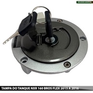 Tampa do Tanque SmartFox para Honda NXR 160 Bros Flex (2015-2016) - Segurança e Estilo Natural - imagem 4