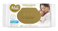 Toalhinhas Umedecidas Mili Love&Care - 100 Unidades | Maciez e Segurança para Bebês - imagem 2