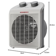 WAP Aquecedor de Ar Elétrico Portátil AIR HEAT 3 em 1 – 1500W com Ventilação e Segurança - imagem 4