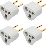 Kit 4 Adaptadores de Tomada Universal Bob Love 10A/20A Bivolt - Conecte Tudo com Segurança! - imagem 2
