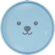 Pratinho em Silicone com Ventosa Gumy Azul - Seguro, Higiênico e Versátil para Bebês - imagem 1